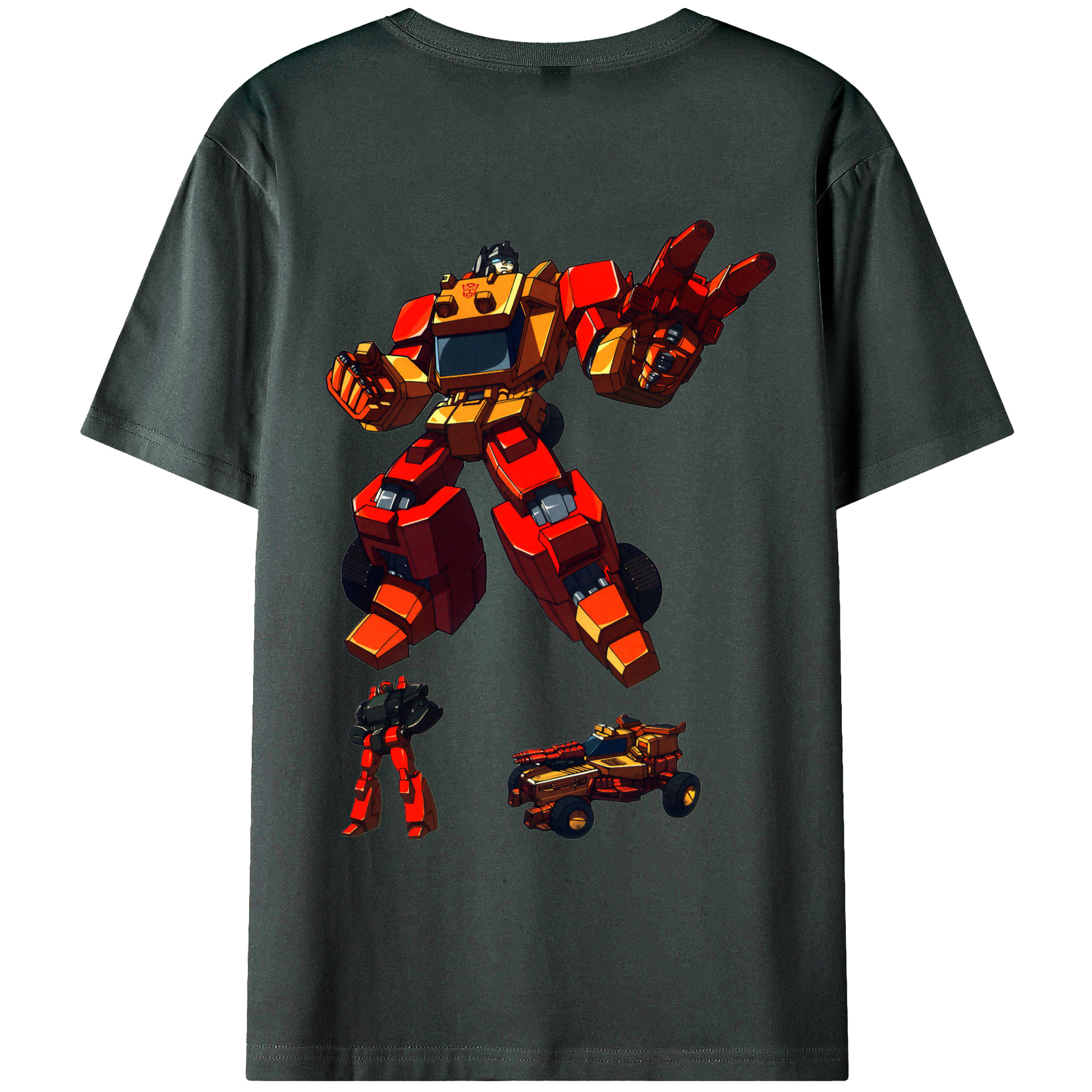 （画像用）  綿100％ メンズ半袖Tシャツ（バックプリント） 通気性